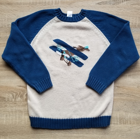 Janie and Jack Other - 2011 nwot/ln Janie and Jack size 7 plane sweater
